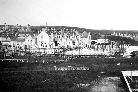 SC 2792 - Kilmarnock Arms Hotel & New Bridge, Cruden Bay, Scotland c1911