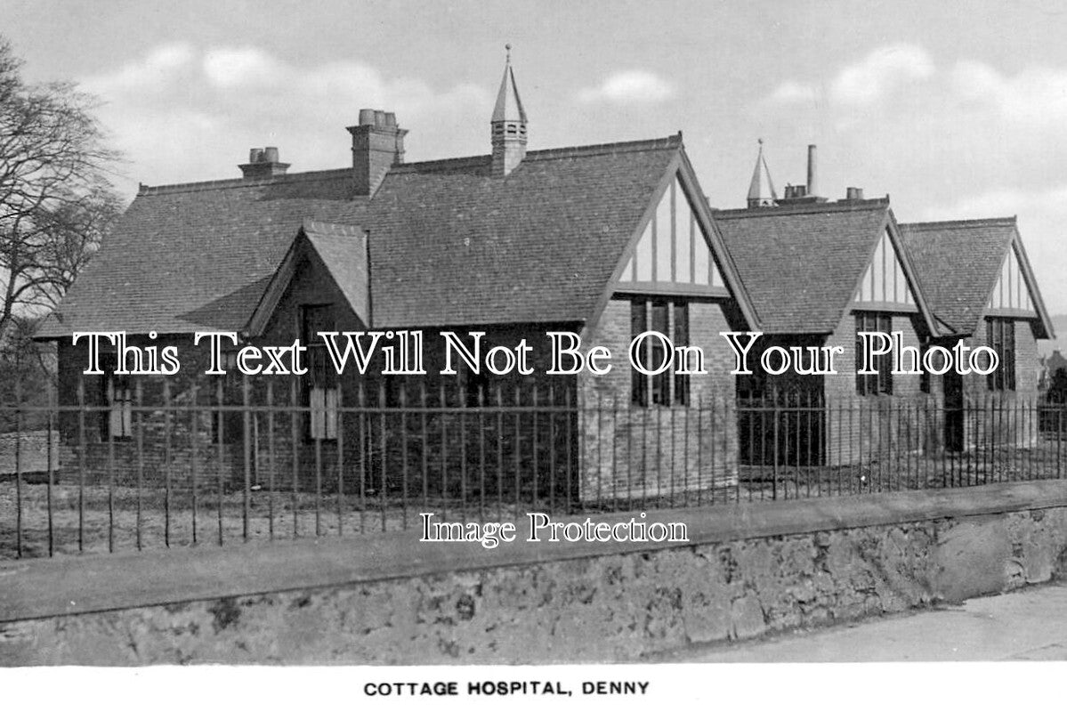 SC 2805 - Cottage Hospital, Denny, Falkirk, Scotland c1920