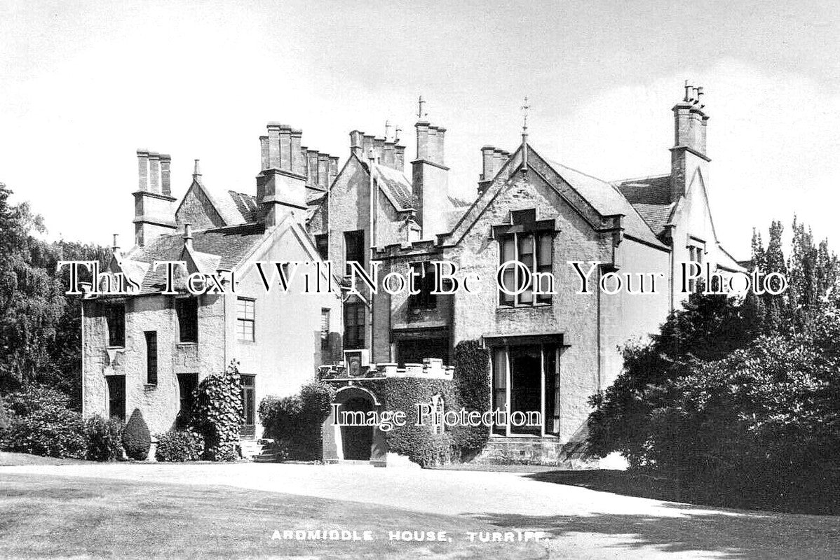 SC 2807 - Ardmiddle Houose, Turriff, Aberdeenshire, Scotland c1953
