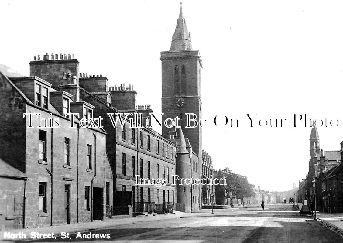 SC 281 - North Street, St Andrews, Scotland c1933