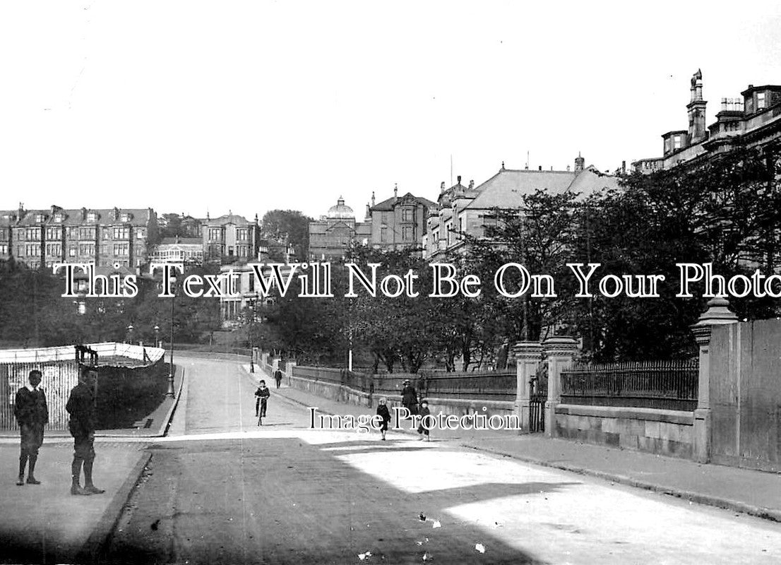 SC 283 - Hamilton Crescent, Partick, Scotland c1908