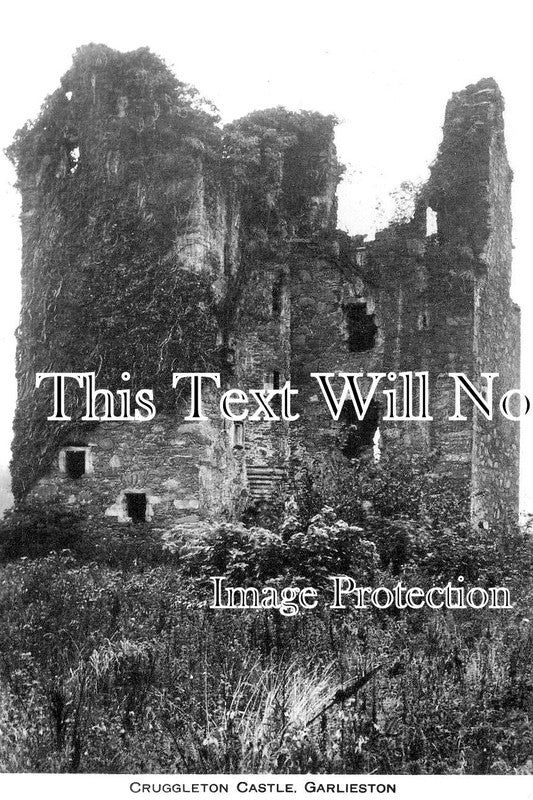 SC 2849 - Cruggleton Castle, Garlieston, Scotland c1937
