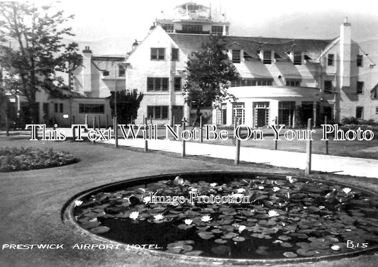 SC 285 - The Hotel & Control Tower, Prestwick Airport, Scotland