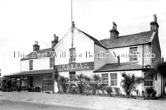 SC 2850 - The Hotel Cockburnspath, Eyemouth, Scotland c1920