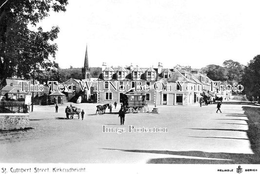 SC 2851 - St Cuthbert Street, Kirkcudbright, Scotland c1910