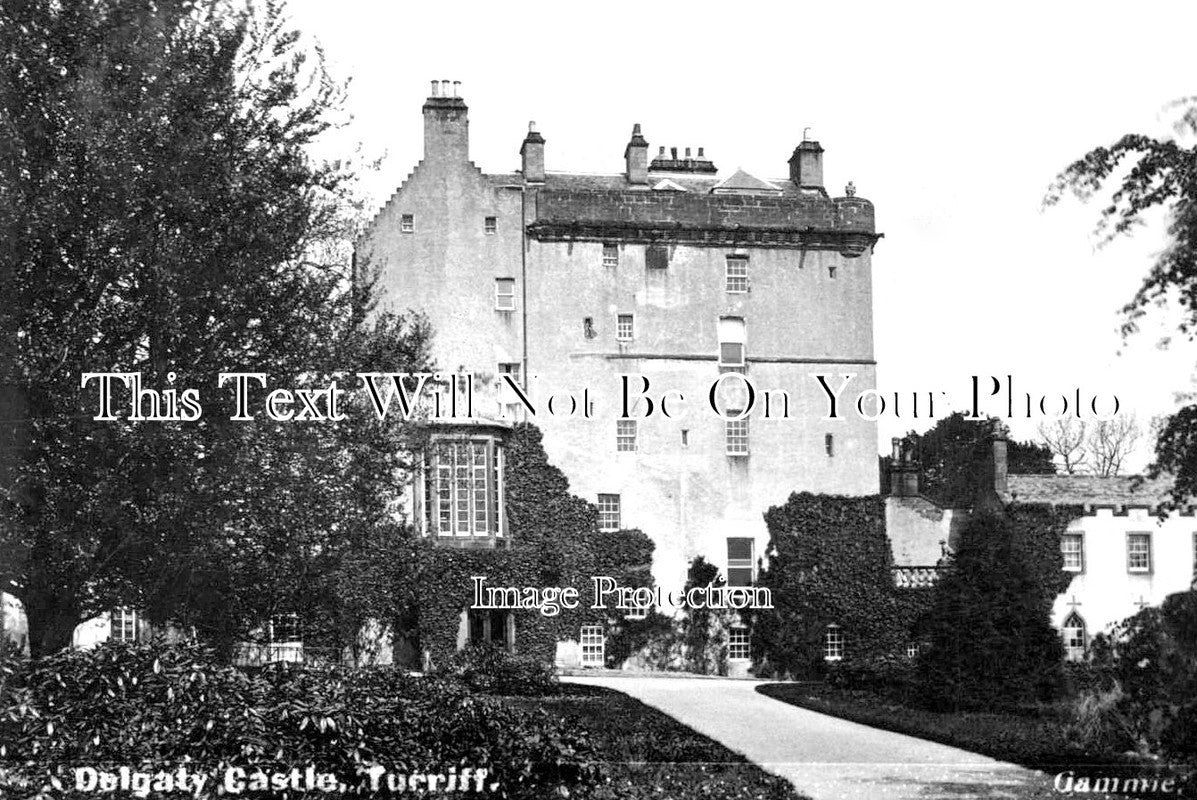 SC 2855 - Delgatie Delgaty Castle, Turriff, Scotland