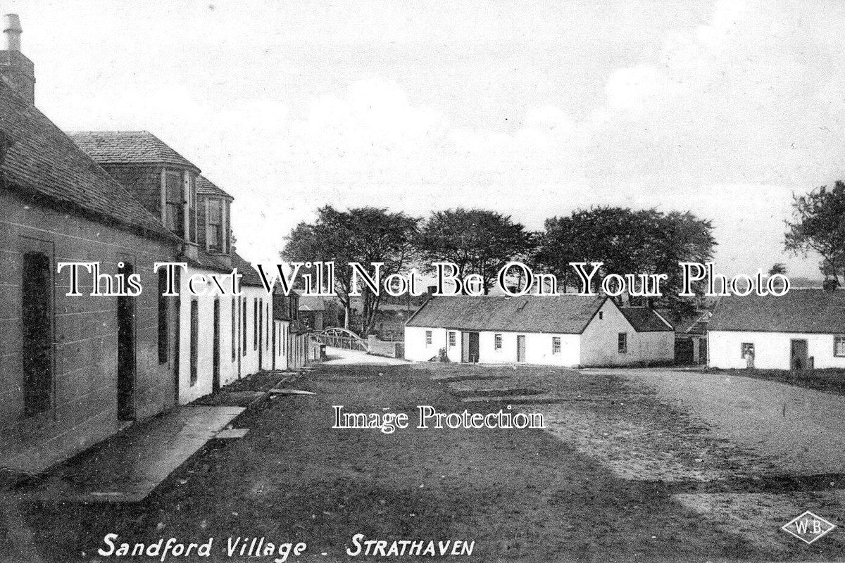 SC 2877 - Sandford Village, Strathaven, Scotland
