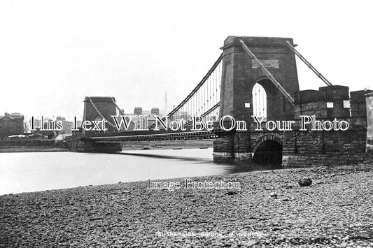SC 2891 - Suspension Bridge, Montrose, Scotland