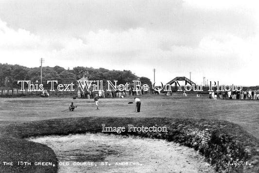 SC 2895 - The 15th Green, Old Course, St Andrews, Fife, Scotland