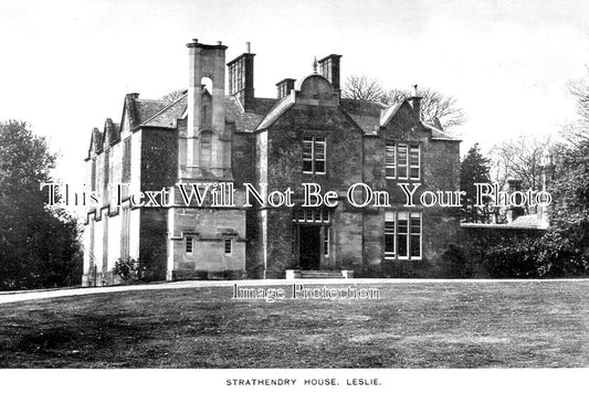 SC 2897 - Strathendry House, Leslie, Scotland c1911