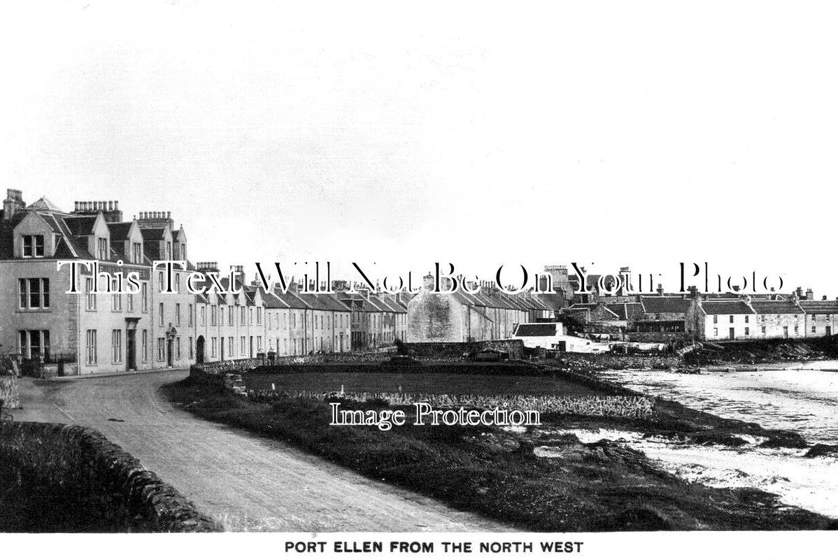 SC 2905 - Port Ellen From The North West, Isle Of Islay, Scotland