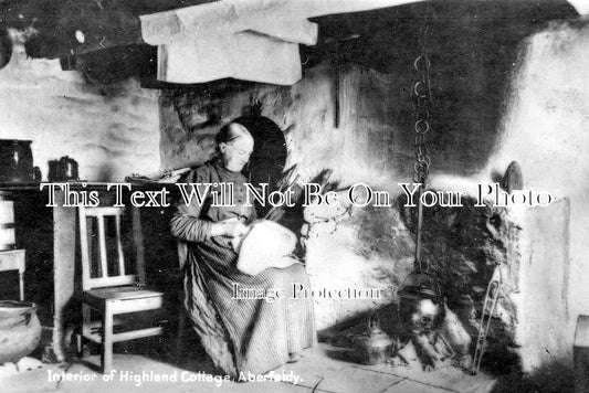 SC 2916 - Interior Of Highland Cottage, Aberfeldy, Scotland
