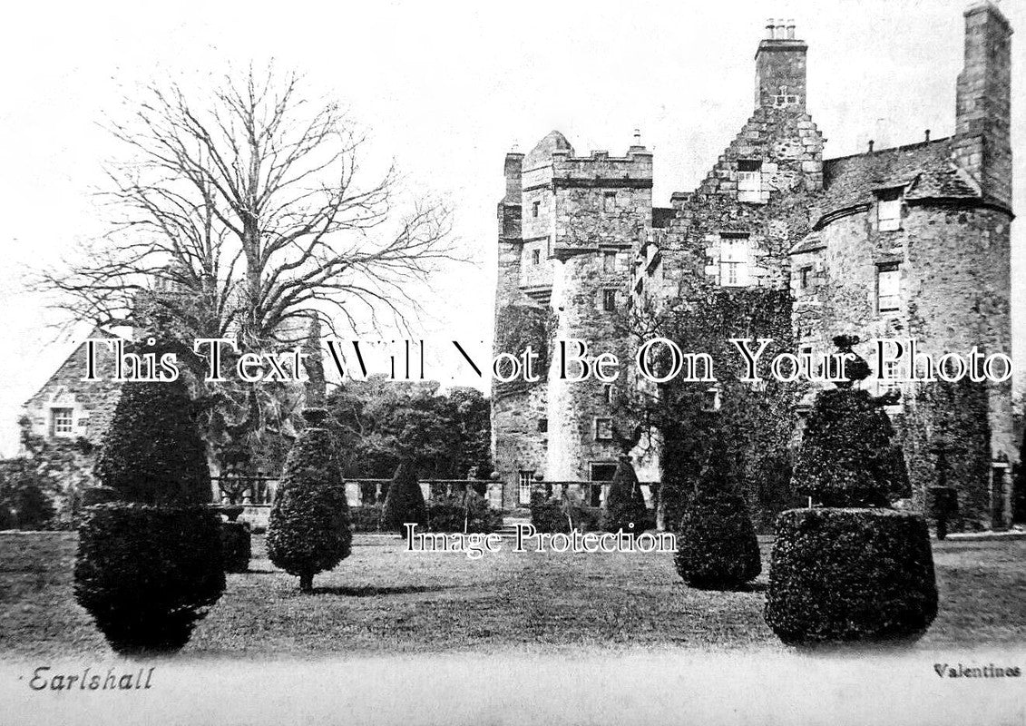 SC 292 - Earlshall Castle, Fife, Scotland c1905