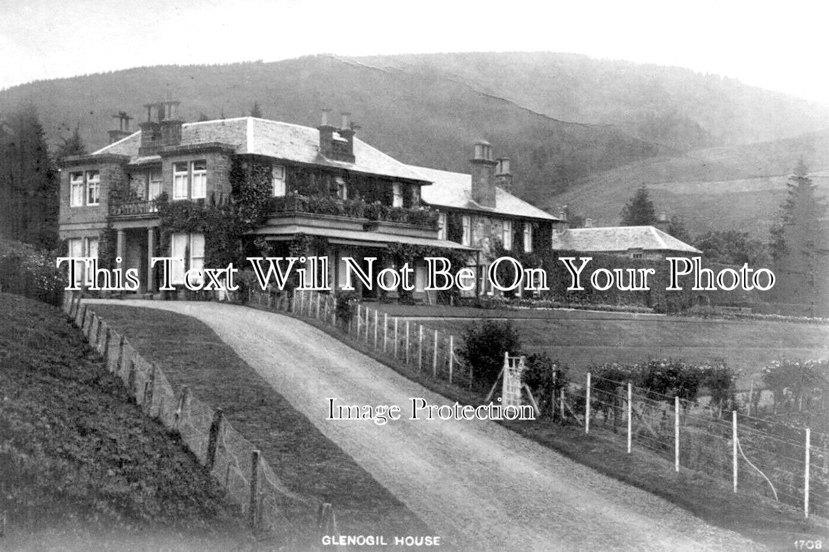 SC 2932 - Glenogil House Near Tannadice, Scotland