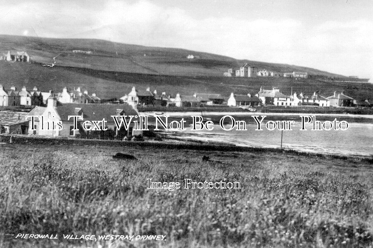 SC 2943 - Pierowall Village, Westray, Orkney, Scotland