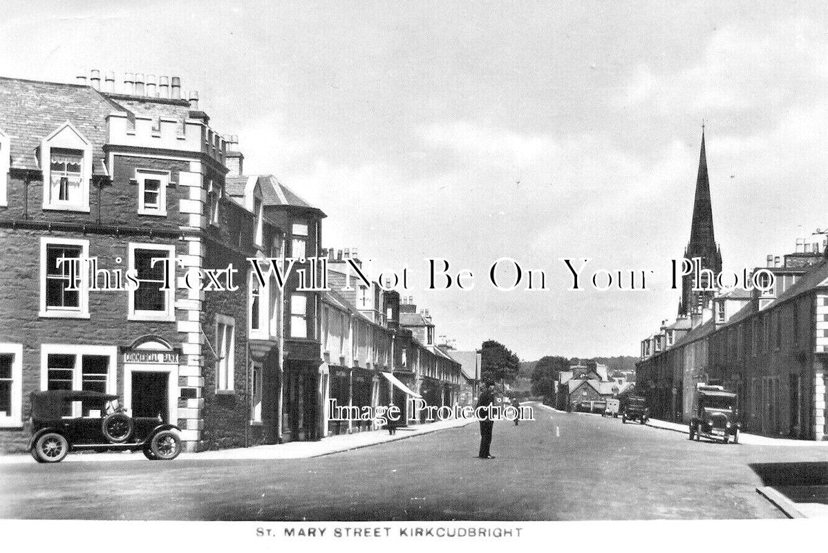SC 2960 - St Mary Street, Kirkcudbright, Scotland c1934