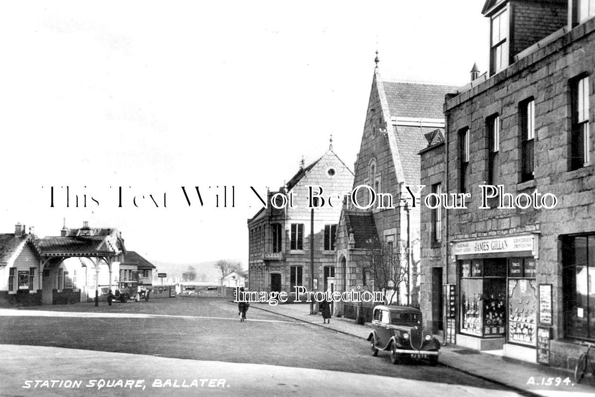 SC 2977 - Station Square, Ballater, Scotland