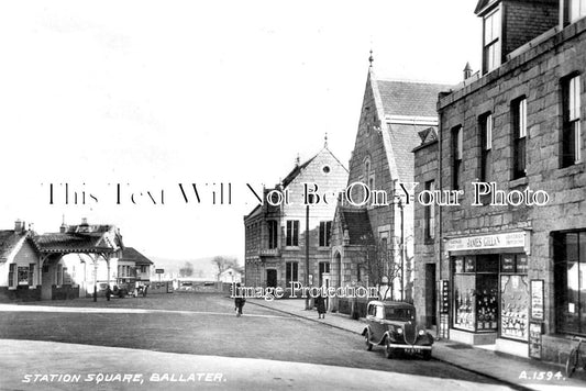 SC 2977 - Station Square, Ballater, Scotland