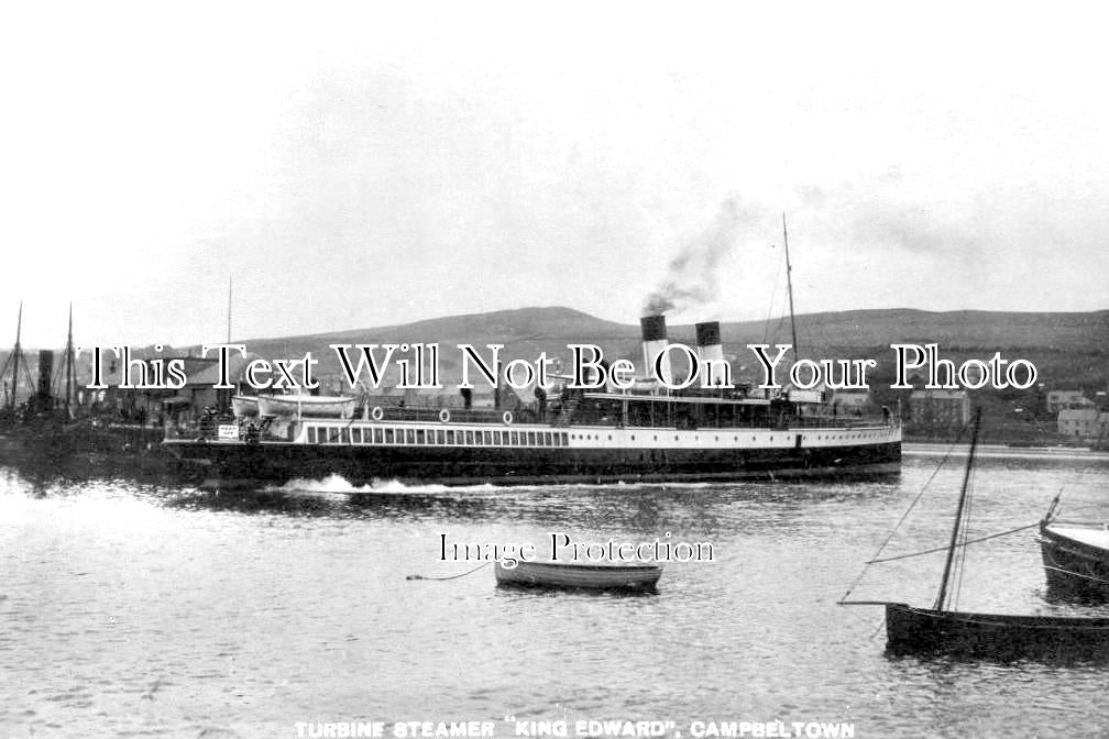 SC 3017 - Turbine Steamer King Edward, Campbeltown, Scotland