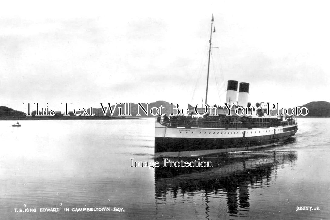 SC 3018 - King Edward In Campbeltown Bay, Scotland