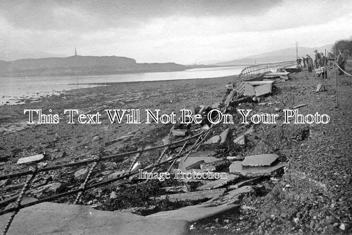 SC 3019 - Storm Damage At Oban, Argyll, Scotland c1912