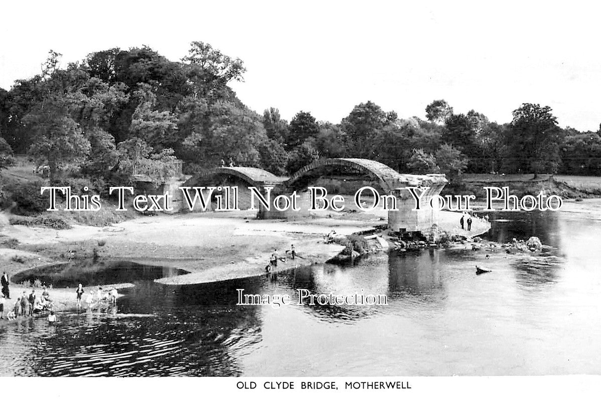 SC 3032 - Old Clyde Bridge, Motherwell, Scotland