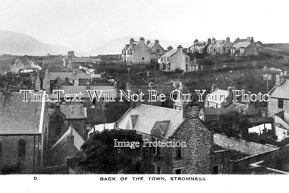 SC 3041 - Back Of The Town, Stromness, Scotland