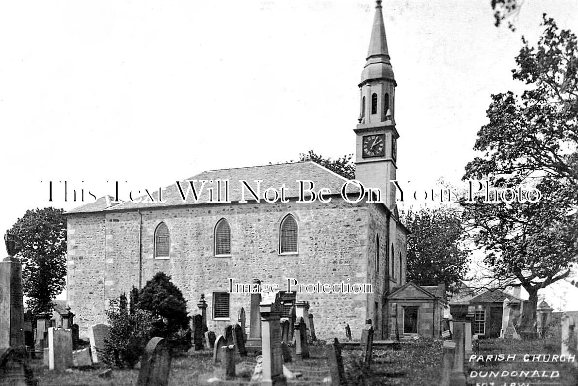 SC 3066 - Dundonald Parish Church, Ayrshire, Scotland