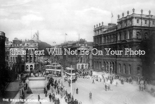 SC 3067 - The Register, Edinburgh, Scotland c1923