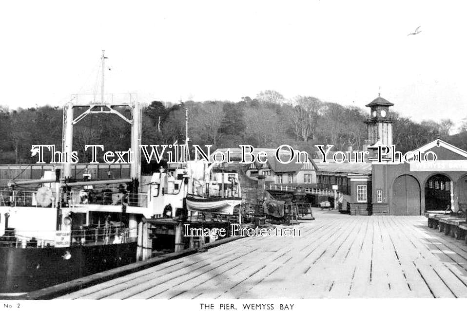 SC 3068 - The Pier, Wemyss Bay, Scotland