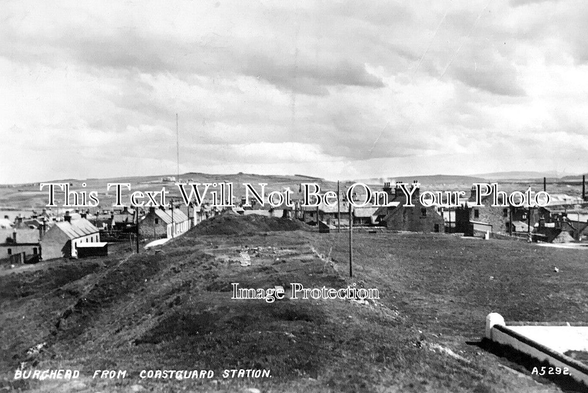 SC 3069 - Burghead From Coastguard Station, Moray, Scotland