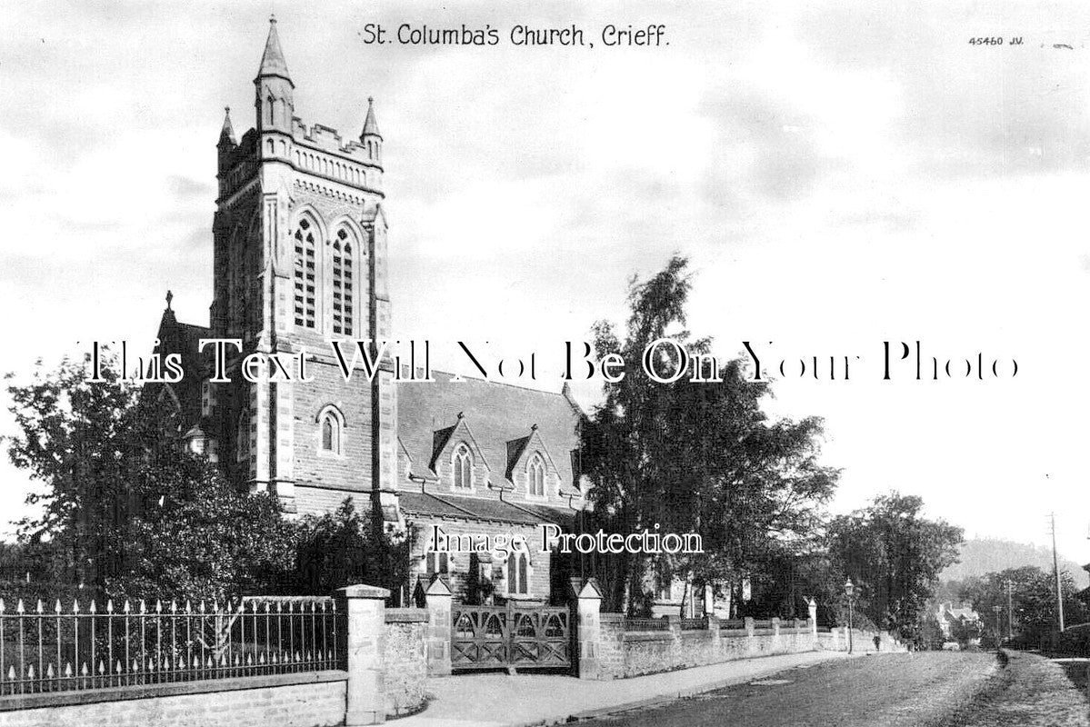 SC 3085 - St Columbas Church, Crieff, Scotland