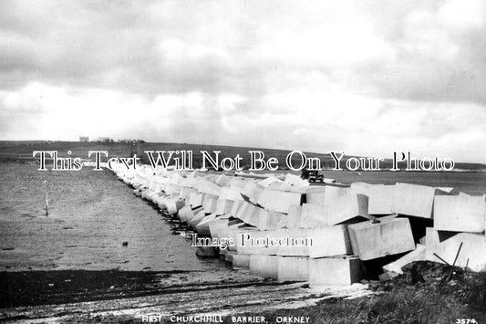 SC 3095 - First Churchill Barrier, Orkney, Scotland