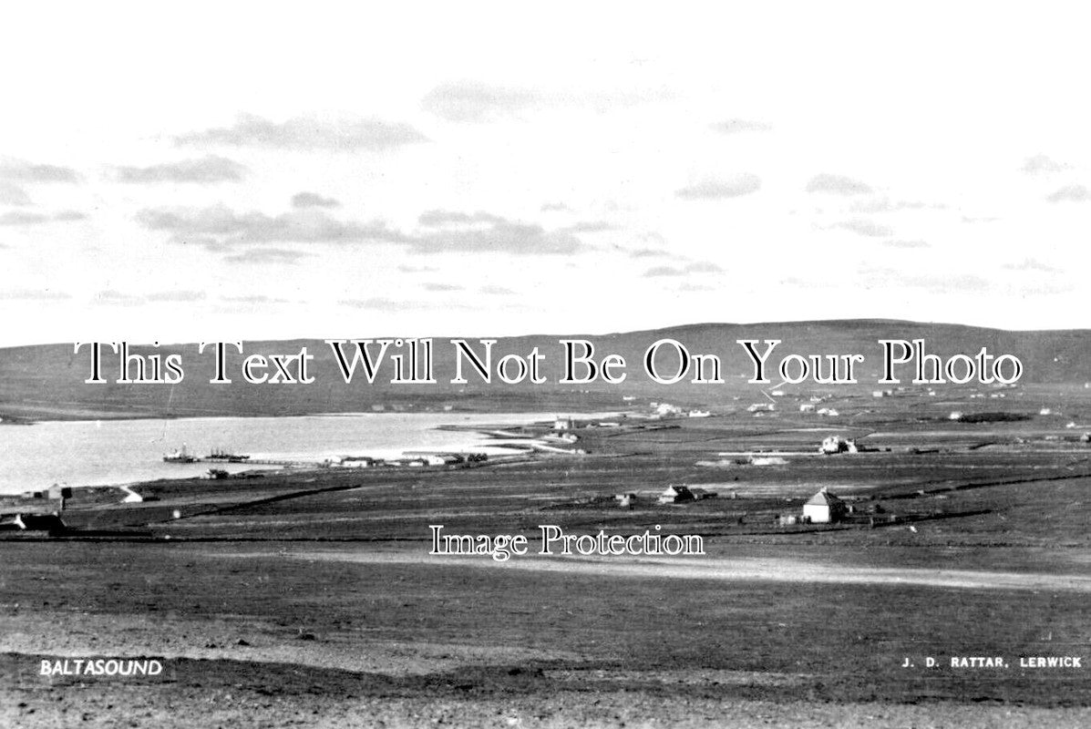SC 3096 - Baltasound, Shetland, Scotland