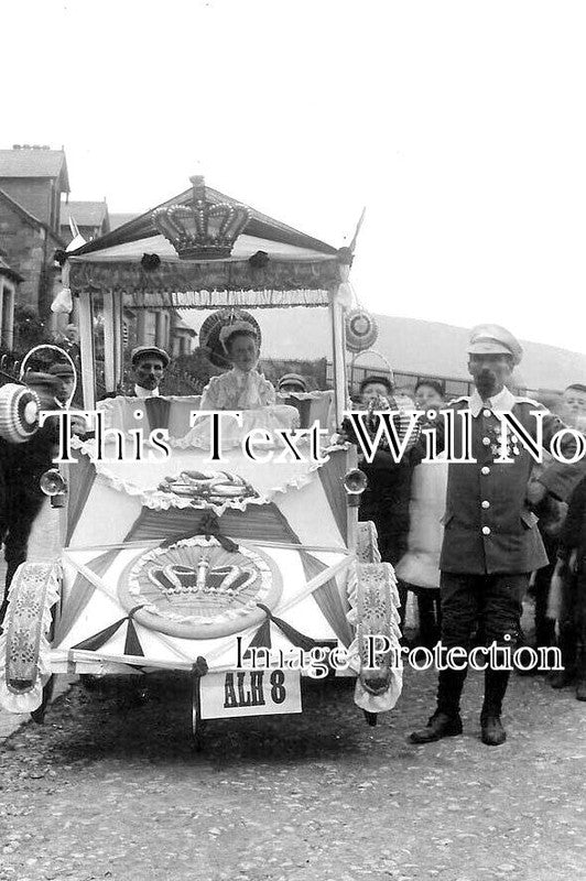 SC 3101 - Fancy Dress Cycle Charity Parade, Galashiels, Scotland c1907