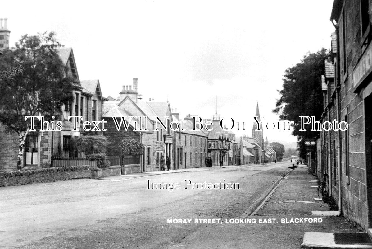 SC 3103 - Moray Street Looking East, Blackford, Scotland