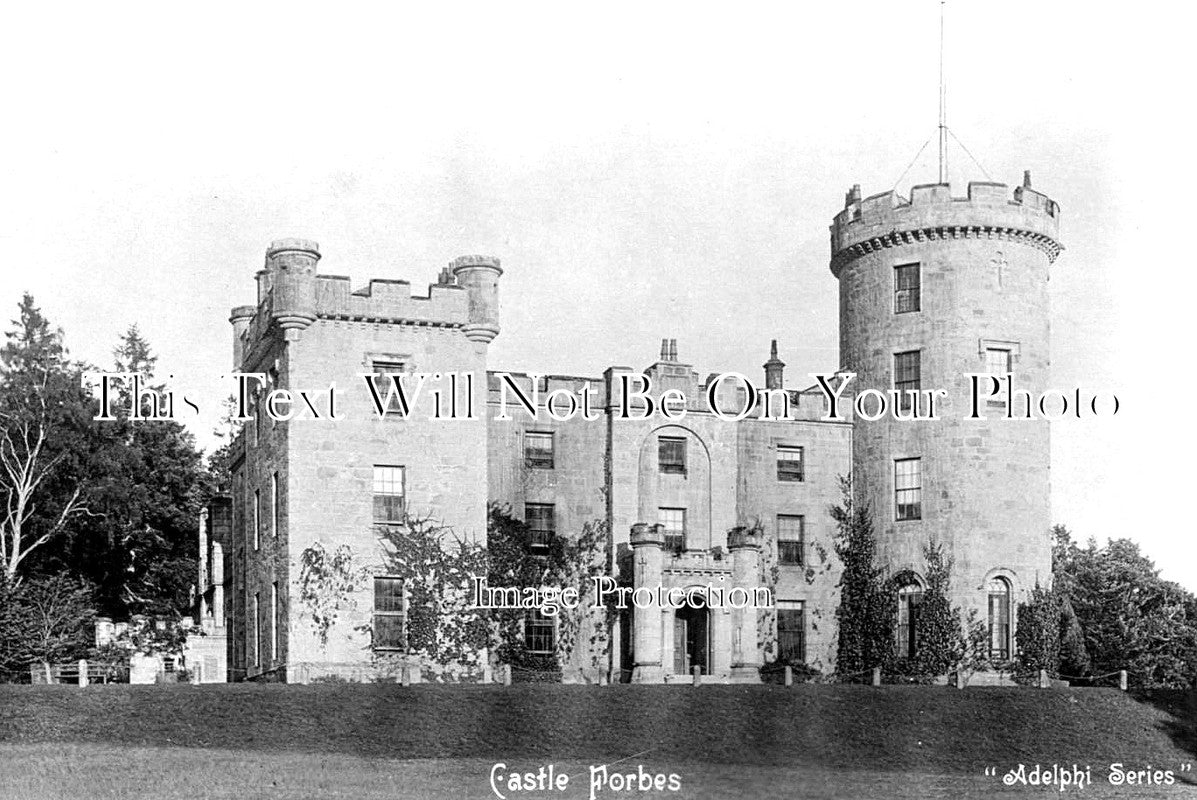 SC 3128 - Castle Forbes Near Alford, Scotland