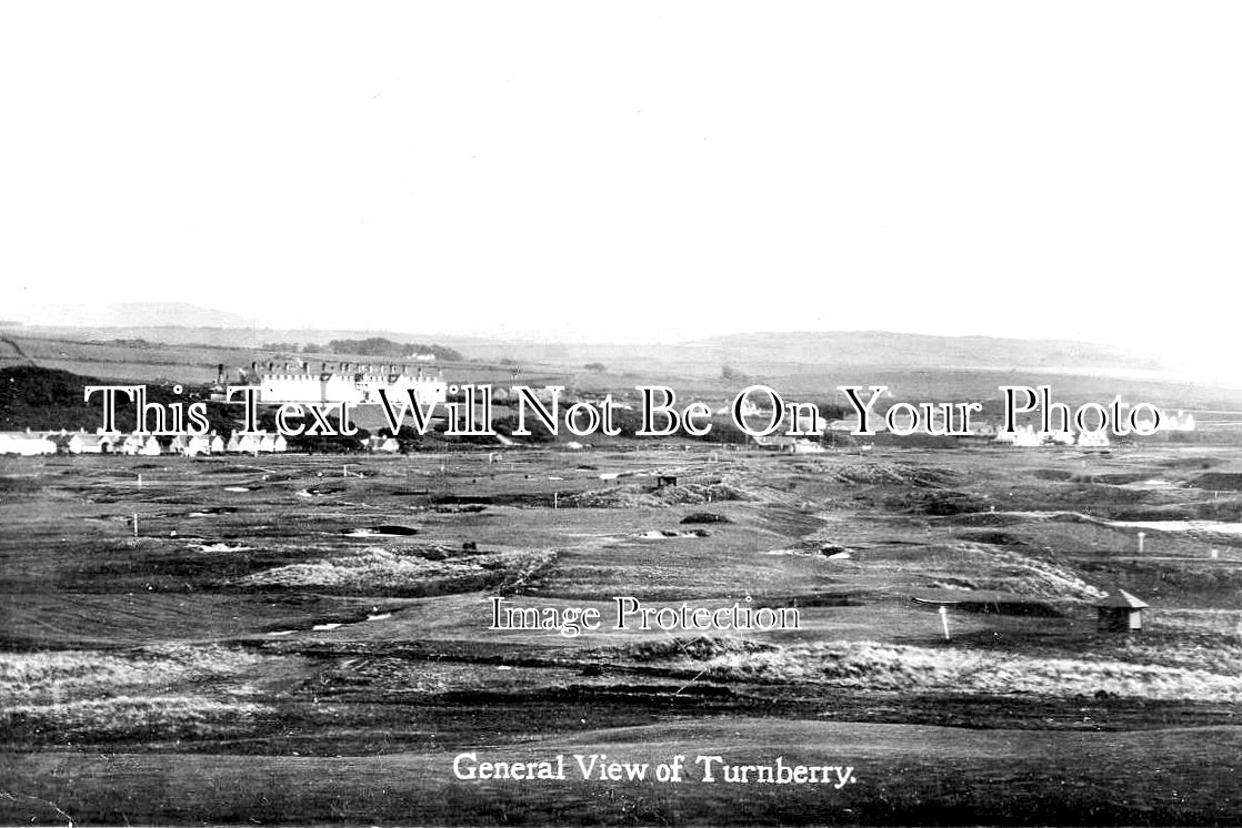 SC 3161 - General View Of Turnberry Golf Course, Ayrshire, Scotland
