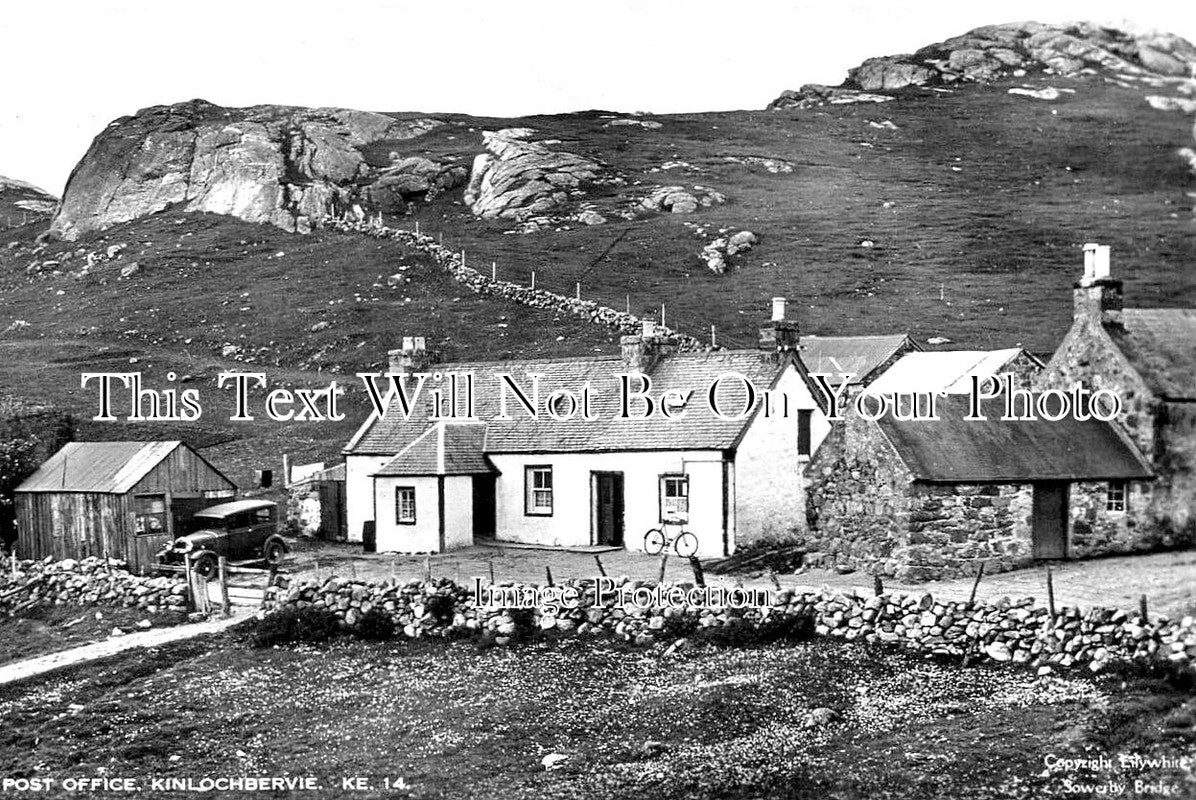 SC 3174 - Kinlochbervie Post Office, Scotland c1930