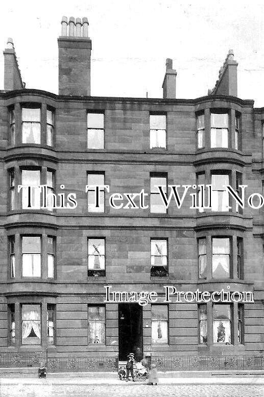 SC 3180 - 77 Sunnybank Street Tenements, Glasgow, Scotland c1920
