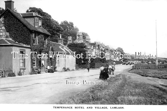 SC 3184 - Temperance Hotel & Village, Lamlash, Scotland