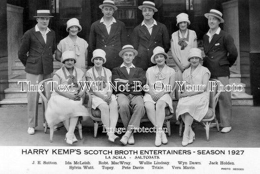SC 3195 - Harry Kemps Scotch Broth Entertainers, Saltcoats, Scotland