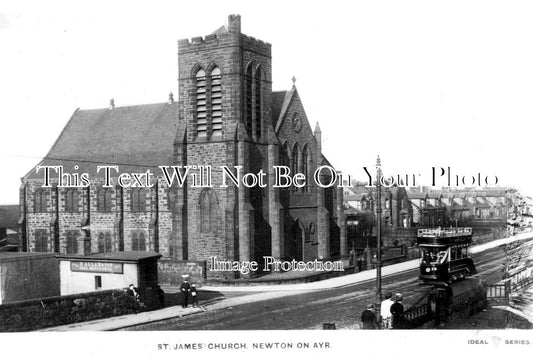 SC 3204 - St James Church, Newton On Ayr, Ayrshire, Scotland