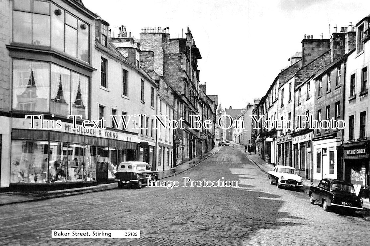SC 3213 - Baker Street, Stirling, Scotland c1961