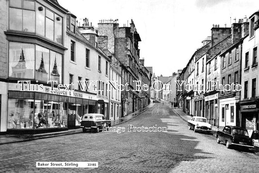 SC 3213 - Baker Street, Stirling, Scotland c1961