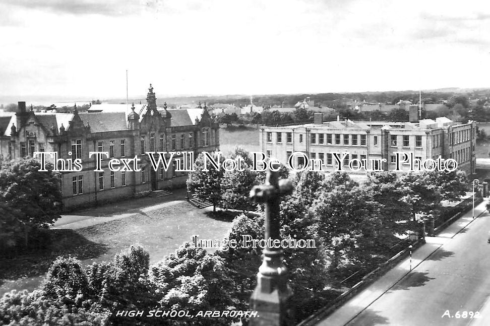 SC 3229 - High School, Arbroath, Angus, Scotland