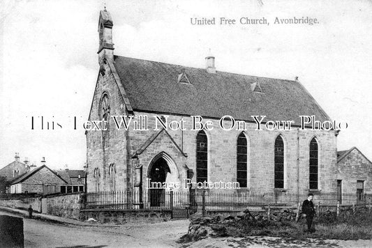 SC 3231 - United Free Church, Avonbridge, Scotland
