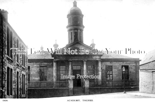 SC 326 - The Academy, Thurso, Caithness, Scotland c1916