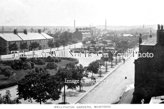 SC 3280 - Wellington Gardens, Montrose, Scotland c1907
