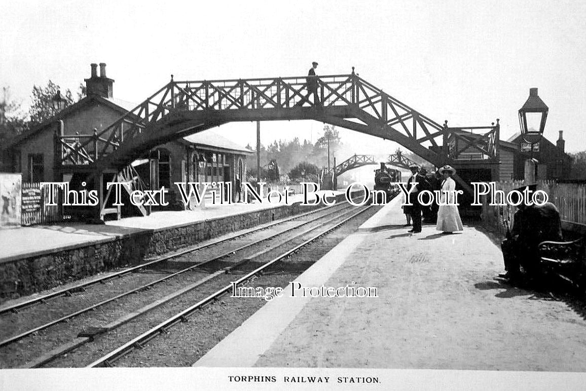 SC 3287 - Torphins Railway Station, Aberdeenshire, Scotland